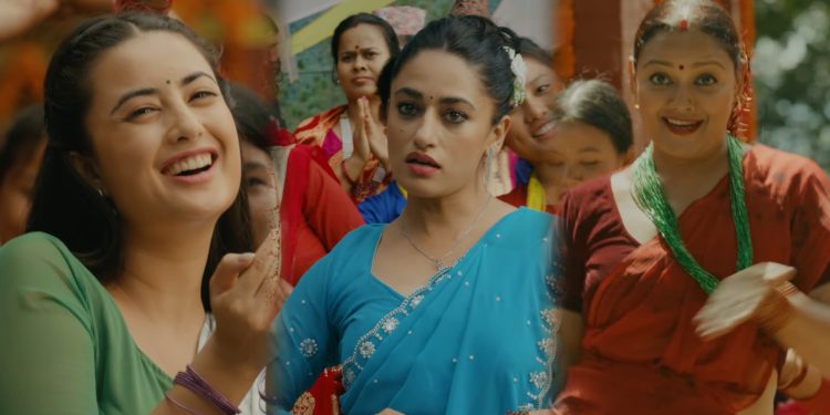 टिकटक प्रतिष्पर्धा घोषणा गर्दै ‘कोशेढुङ्गा’को तीज गीत रिलिज, विजेताहरुलाई ६० हजार