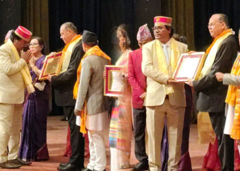 निर्देशक भीम लामा ‘नेपाली चलचित्र विशिष्ट राष्ट्रिय सम्मान २०८२’ बाट सम्मानित