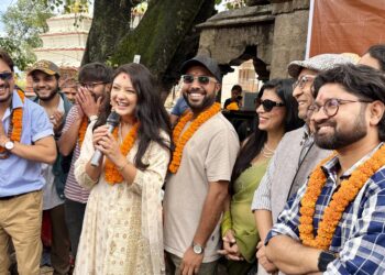 वर्षा राउत र विजय बरालको पहिलो क्ल्यापसँगै ‘मालती मंगले’को शुभारम्भ