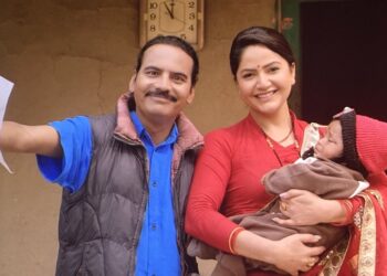 विवाहित जोडीको रुपमा सन्तानसहित माग्ने बुढा र वर्षा,  ‘माग्ने राजा’को दोस्रो श्रृंखला ‘माग्ने महाराज’ आउने पक्का