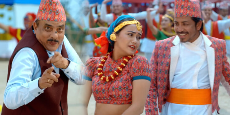 फिल्म ‘हरिबहादुरको जुत्ता’को दोस्रो गीत ‘ढाका टोपी शिरैमा’ सार्वजनीक