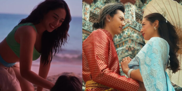 ‘रमिताको पिरती’ गीत: थाइल्याण्डको समुद्री किनारमा आना र समीरको रोमान्स