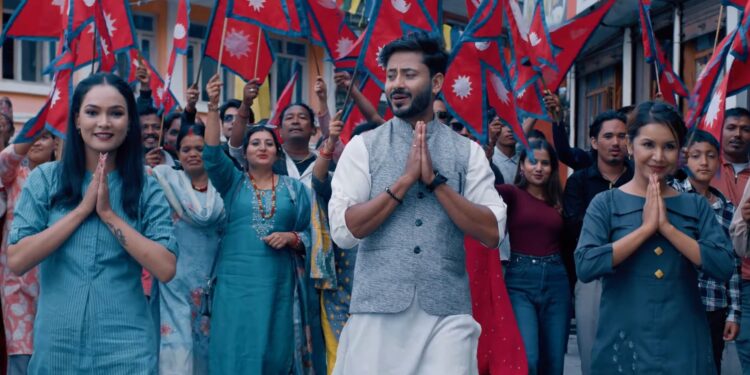 विश्वप्रकाशको शब्द-संगीत र राजेश पायलको स्वरमा गुन्जियो ‘बिगुल’, चुनावको झल्को दिने राष्ट्रभक्ति भाव