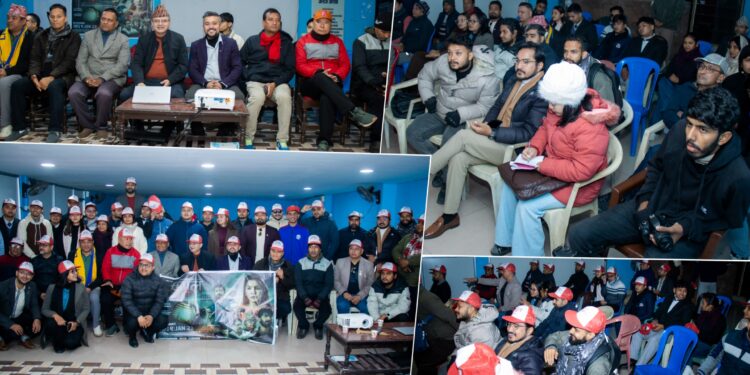 फिल्म ‘बिगुल’को प्रचार कोशी प्रदेशको इटहरीबाट सुरू, इटहरी जेसिजको साथ