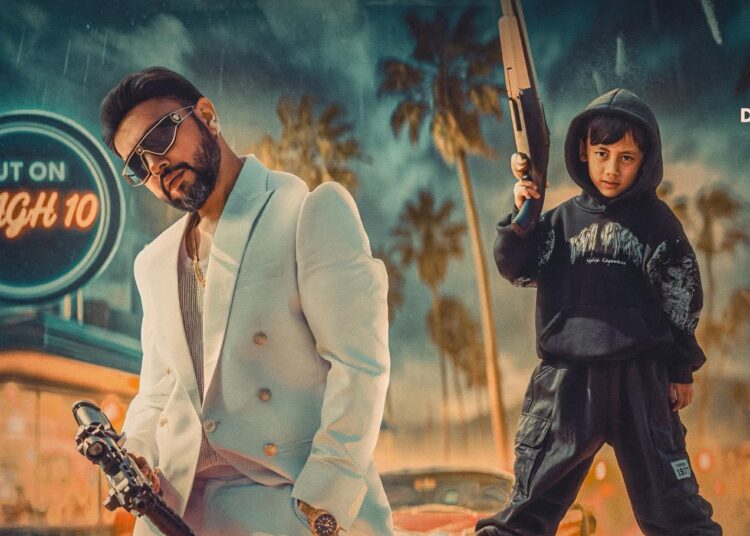 छोरालाई पनि म्युजिक भिडियोमा डेब्यु गराउँदै दुर्गेश, माघ १० मा आउँदै ‘नाच नाच भाई नाच’