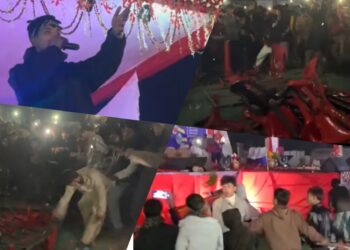 चन्द्रौटामा र्‍यापर जिबबको कन्सर्टमा साउन्ड सिस्टम बिग्रिएपछि दर्शकद्वारा तोडफोड