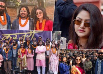 निखिल र वर्षाको पहिलोपटक ‘अनस्क्रिन रोमान्स’, सुरु भयो ‘कस्तुरी’को छायांकन