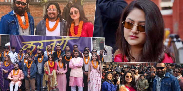 निखिल र वर्षाको पहिलोपटक ‘अनस्क्रिन रोमान्स’, सुरु भयो ‘कस्तुरी’को छायांकन