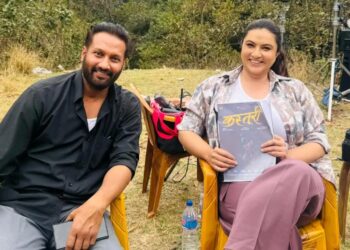 चुनावी हार भुल्दै ‘कस्तुरी’ सुटिङ सेटमा निखिल उप्रेतीसँग फर्किईन् निशा अधिकारी