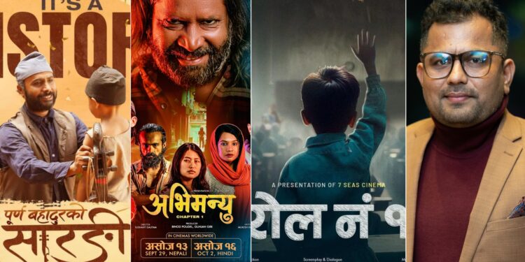 ‘सारङ्गी’ को उचाइ र ‘अभिमन्यु’को झड्काबीच ‘रोल नं. १’: निर्माता विनोद पौडेल किन मौन ?