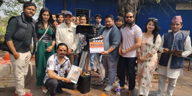 शिव श्रेष्ठ अभिनय रहने फिल्म ‘टेम्के’को शुभमुहुर्त सँगै छायांकन सुरू